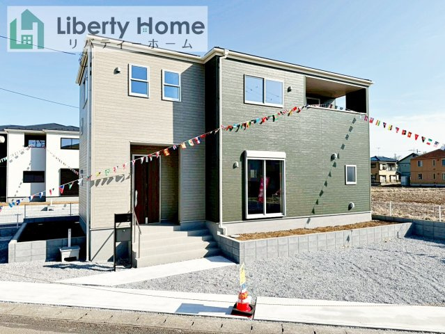 古河市鴻巣第6　新築戸建　4号棟の外観