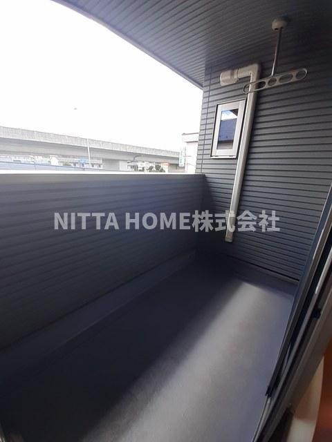 セレーノ今宮のバルコニー|南向きバルコニーで日当たりGOOD★