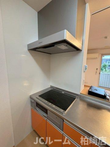 柏崎市豊町のアパートのキッチン