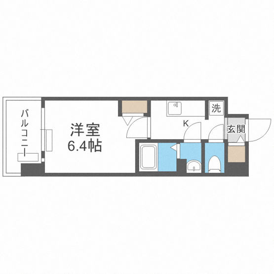 【間取り】 | プレサンス森ノ宮THEゲート