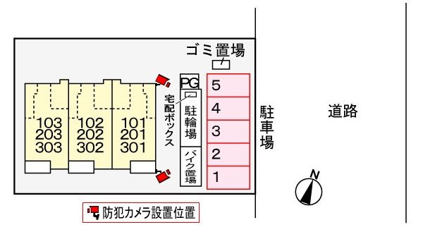 メゾン・ド・αの区画図