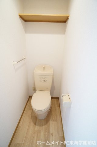 熊本市東区尾ノ上１丁目の賃貸マンションのトイレ