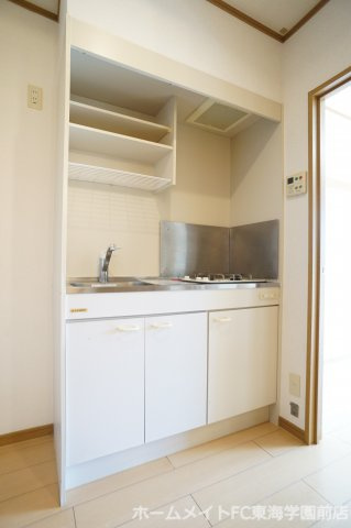 熊本市東区尾ノ上１丁目の賃貸マンションのキッチン
