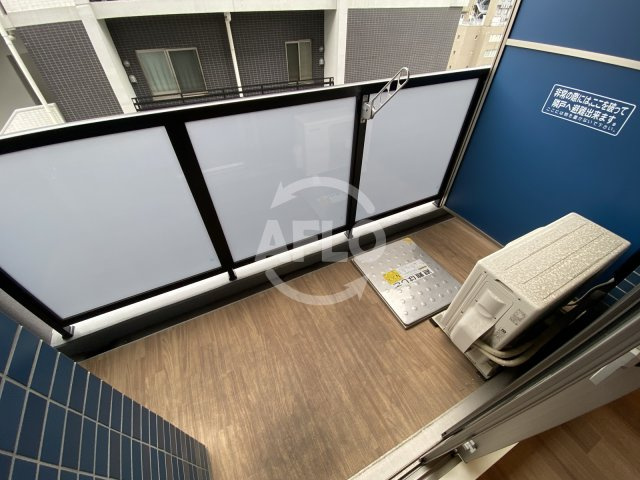 プレサンス梅田のバルコニー|プレサンス梅田　バルコニー