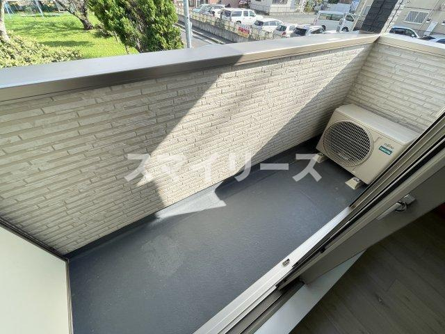 ジーメゾン天王台ウエストのバルコニー