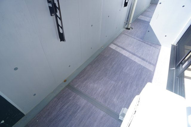 熊本市北区龍田９丁目の賃貸マンションのバルコニー