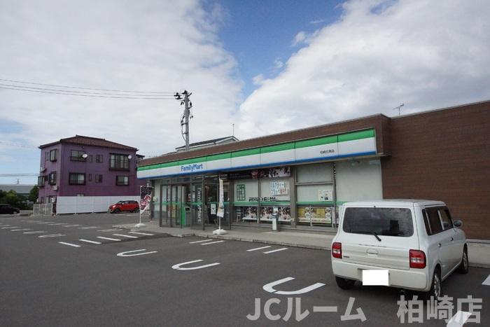 柏崎市比角１丁目のアパートの周辺