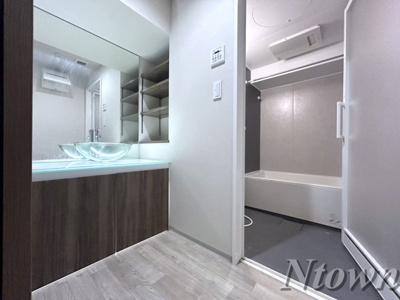 【洗面所】 | レジデンスT・L新栄 | スペースが確保できる洗面所です