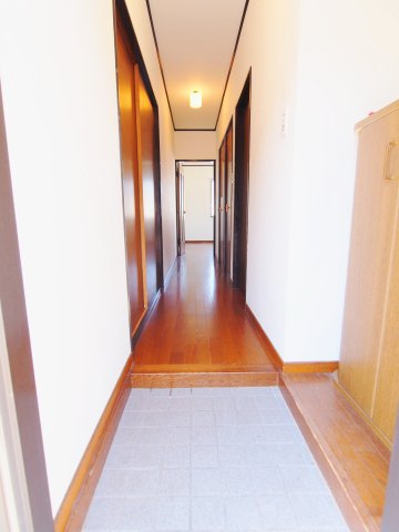 石田アパート３の玄関