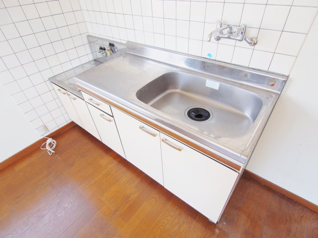 石田アパート３のキッチン