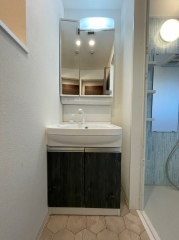 プリヴィアーレ金山　名古屋市賃貸　仲介手数料無料の洗面所