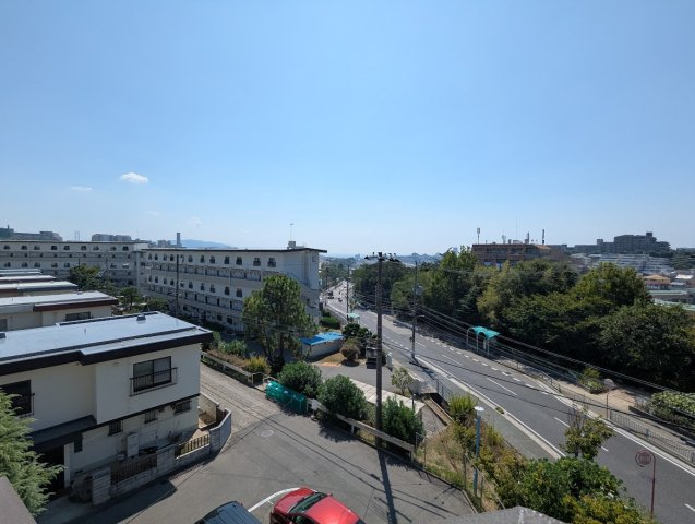 明舞第３団地１１号棟の展望