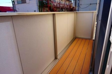 デルニエ　アビテAのバルコニー