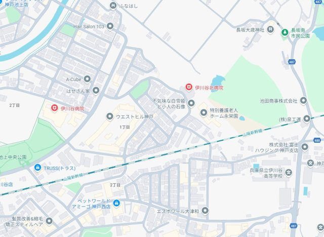 神戸市西区池上　第14期　新築一戸建ての地図