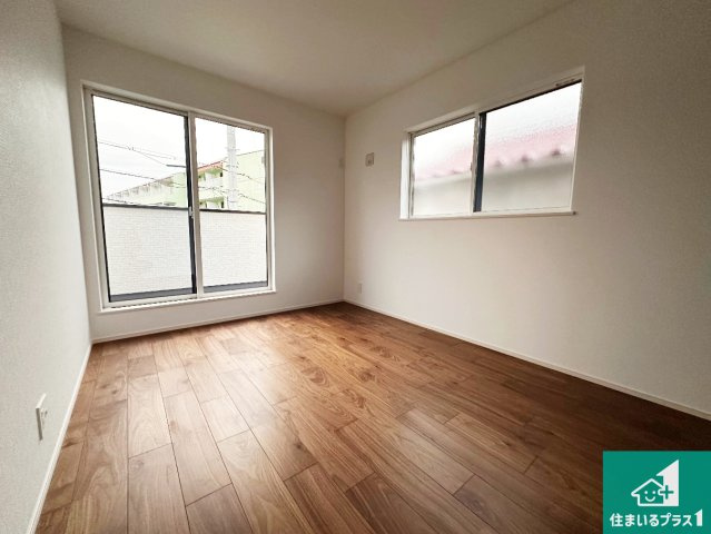 神戸市西区池上　第14期　新築一戸建ての洋室|シンプルな洋室は、自分好みのインテリアが楽しめます♪ご家族とインテリアや家具を選びに行くのは新築購入時の醍醐味の一つです。ぜひお楽しみください♪