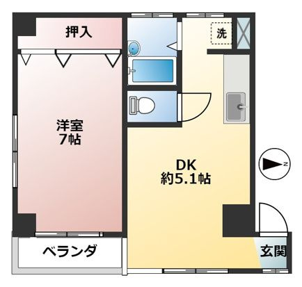 フジヤビルの間取り