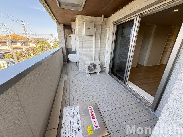 アルテーヌ浜寺元町のバルコニー