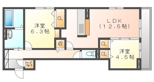 ＥＳＰＥＬＩＡの間取り