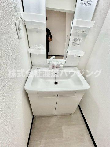 寝屋川市木屋町一戸建の洗面所