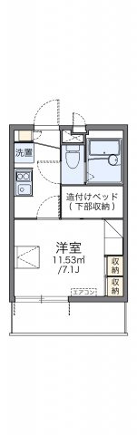 レオパレスＦｕｍｉｎの間取り|代表的な間取のため実際の間取とは異なる場合があります