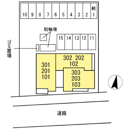 ＥＳＰＥＬＩＡの区画図