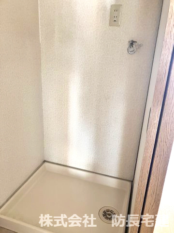 レジデンスカワモトの設備|洗濯置き場です