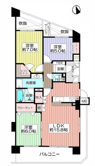 【間取り】 | メロディーハイム千里万博公園