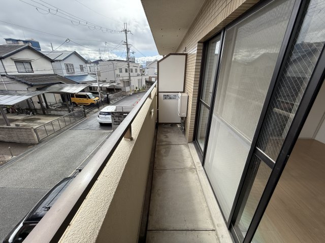 エスポワール曽根のバルコニー