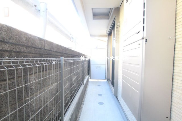 カジハナのバルコニー