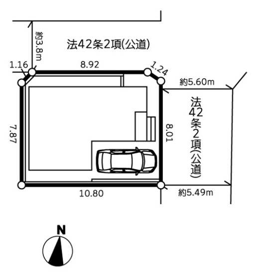 【区画図】 | 寒川町一之宮　新築戸建て