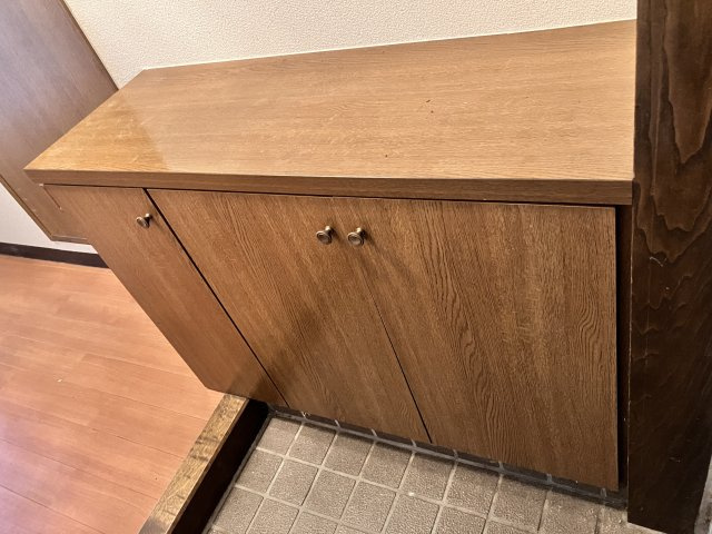レジデンスカワモトの収納|靴箱があります