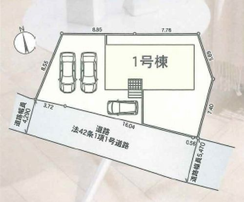 【区画図】 | 【仲介手数料０円】小田原市蓮正寺第16　新築一戸建て | 小田原市蓮正寺第16　新築一戸建て