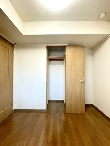 サントノーレ介良の収納|約４．２帖洋室のクローゼット。衣類や季節用品も収納できます。