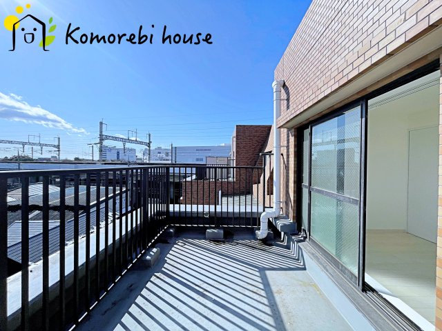 ライオンズマンション大宮吉野原のバルコニー|26.2.9撮影済み