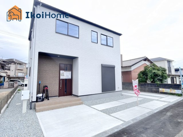 明石市魚住町西岡10期2号棟　新築戸建の駐車場|【ホームページに現地動画掲載中】●年中無休：当日予約可●駐車場はL字2台になります。普通車2台可能！