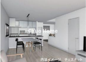 葛飾区柴又3丁目新築分譲住宅の完成予想図|リビングパース