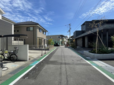 【前面道路含む現地写真】 | 草津市東矢倉４丁目