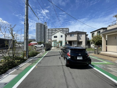 【前面道路含む現地写真】 | 草津市東矢倉４丁目