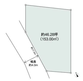 【外観】 | 高槻市安岡寺町２丁目　建築条件なし土地