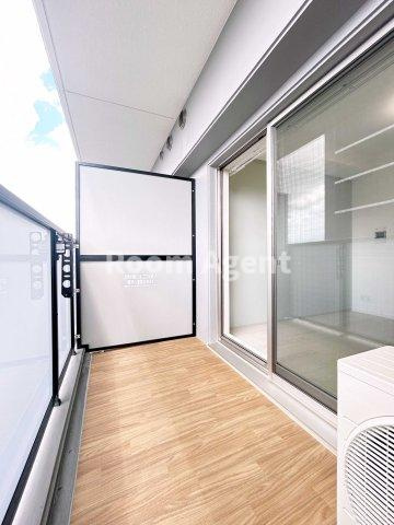 プレサンス太閤通ファシールのバルコニー