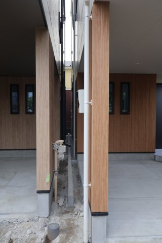 【外観】 | 《仲介手数料無料》北区日進町２丁目1288-2(1号棟)新築一戸建てメルディア | 撮影日 2025年10月13日 14:30 曇り