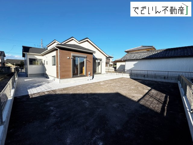 【外観】 | blooming garden本庄市今井　【平屋】新築住宅 | 現地(2025年11月撮影)