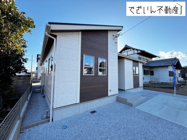 【外観】 | blooming garden本庄市今井　【平屋】新築住宅 | 現地(2025年11月撮影)