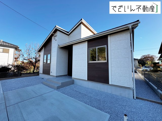 【外観】 | blooming garden本庄市今井　【平屋】新築住宅 | 現地(2025年11月撮影)