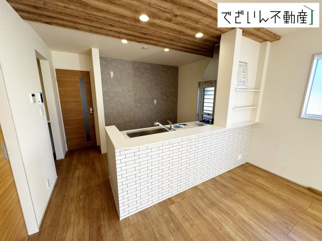 【キッチン】 | blooming garden本庄市今井　【平屋】新築住宅 | 現地(2025年11月撮影)