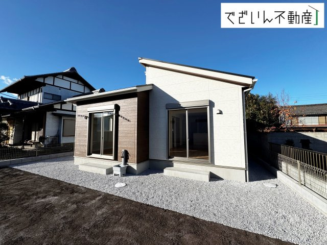 【外観】 | blooming garden本庄市今井　【平屋】新築住宅 | 現地(2025年11月撮影)