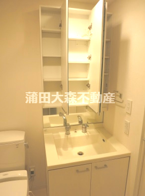 レジデンス大森の洗面所