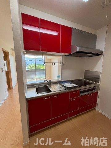 柏崎市宝町のアパートのキッチン