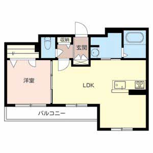 ラ・ポール鳳の間取り