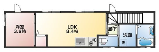リバージュ清澄白河の間取り
